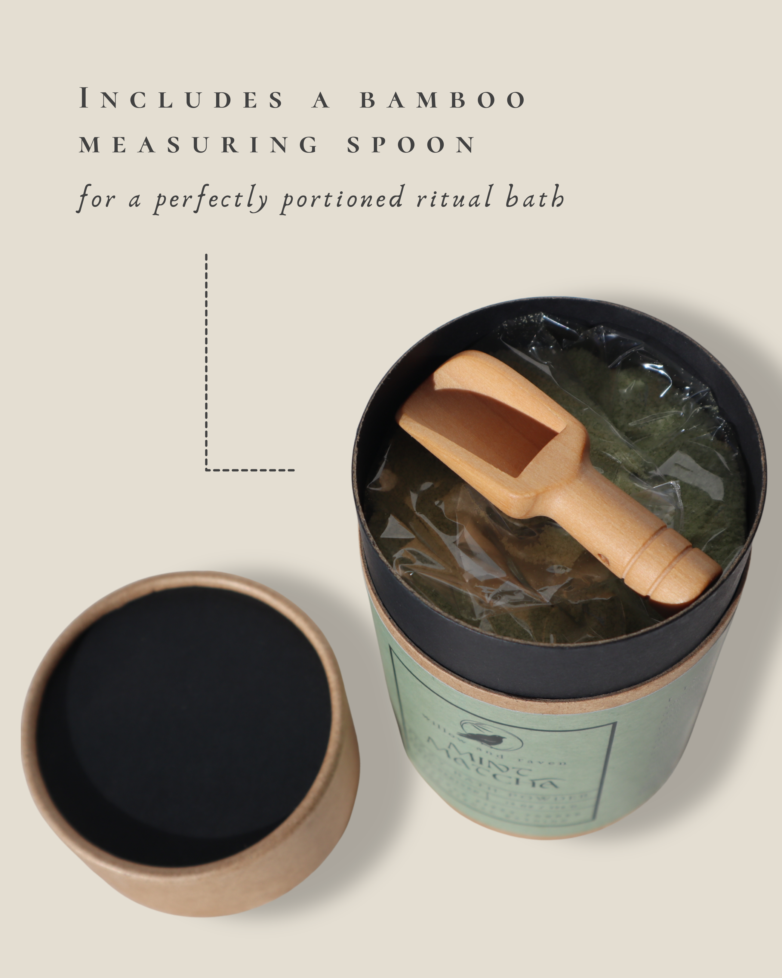 Mint Matcha Bath Powder