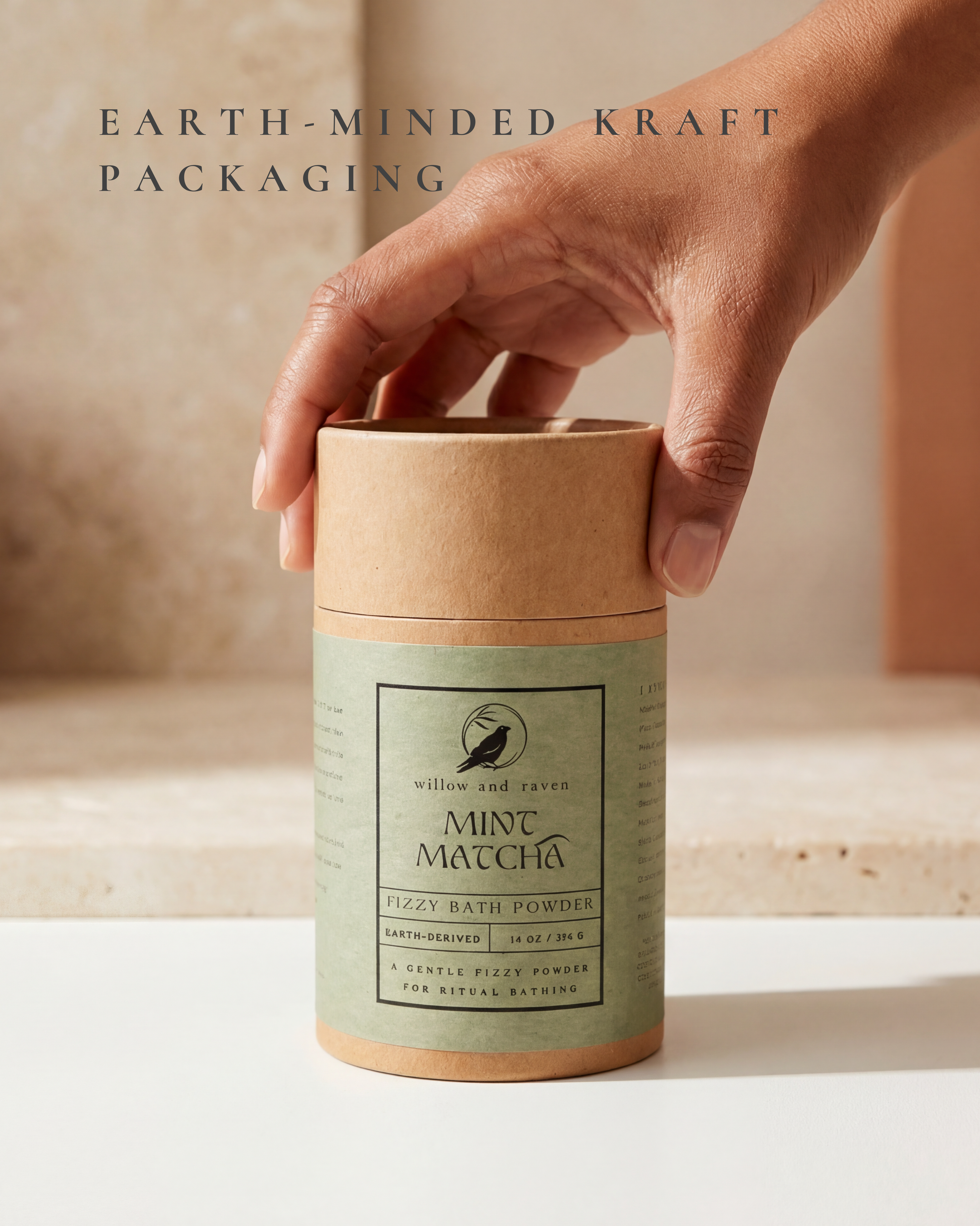 Mint Matcha Bath Powder