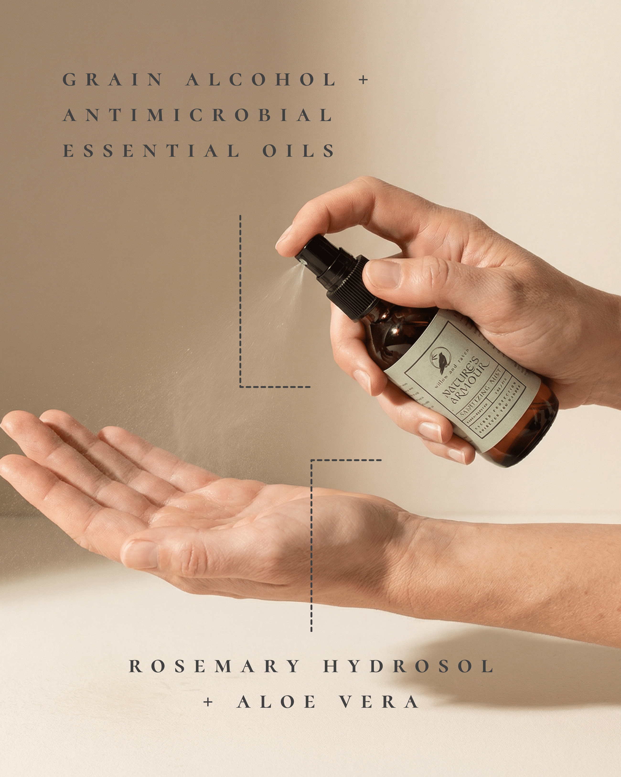 Nature's Armour Sanitizing Mist