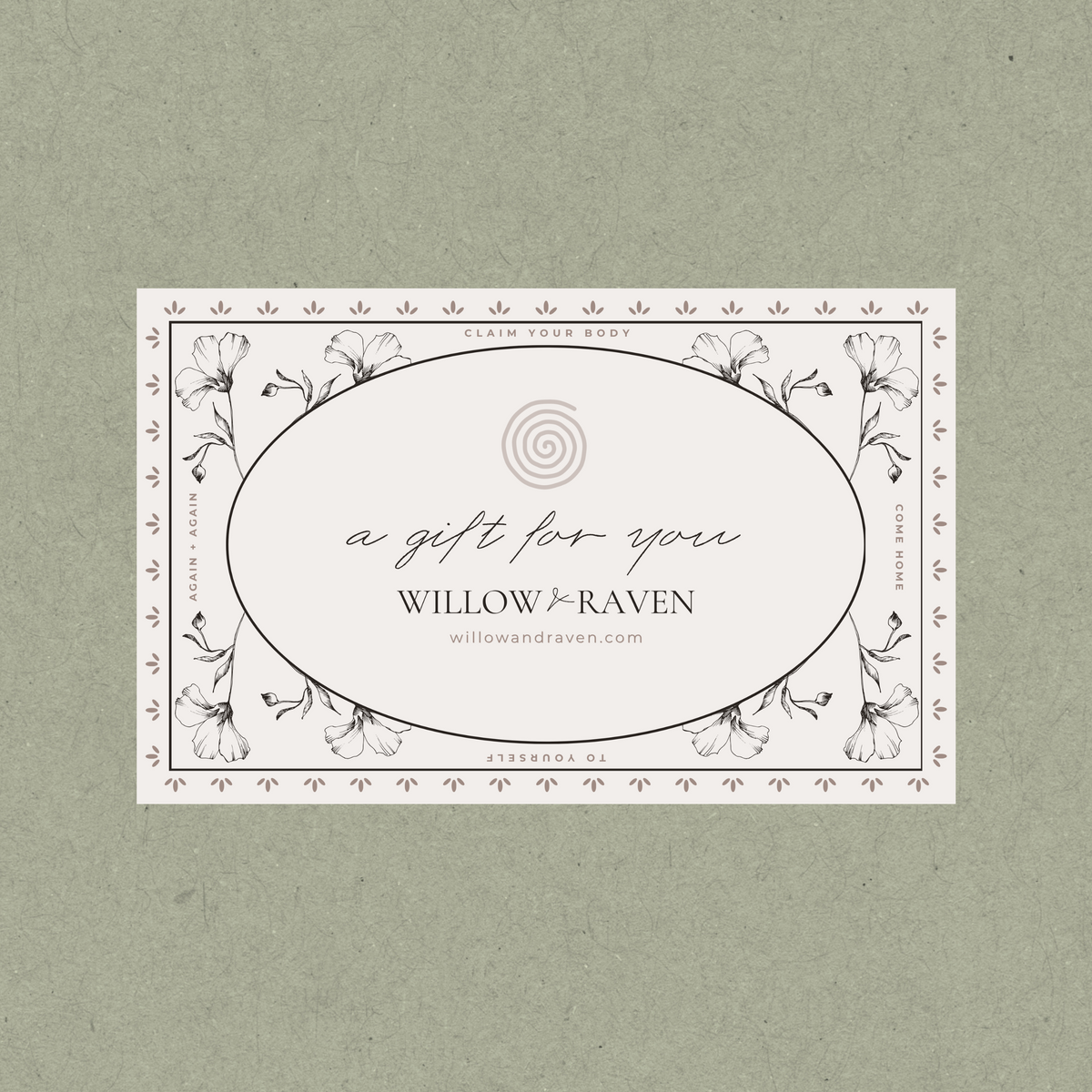 Willow & Raven Gift Card