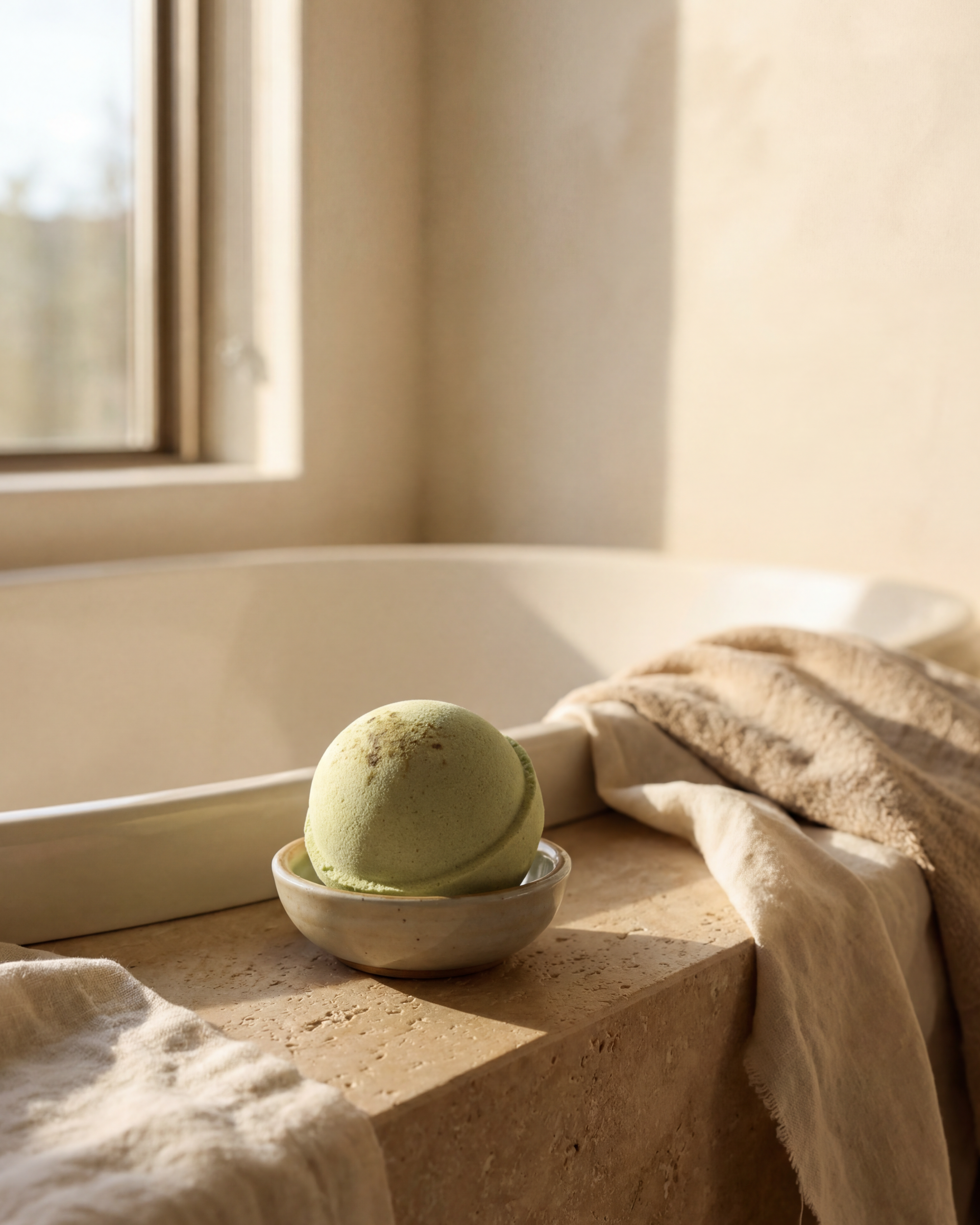 Mint Matcha Bath Bomb