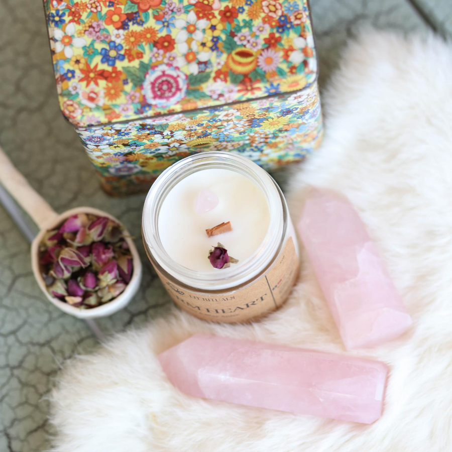 'Warm Heart' Ritual Soy Candle